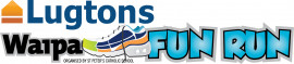 Lugtons Waipa Fun Run Logo Vertical